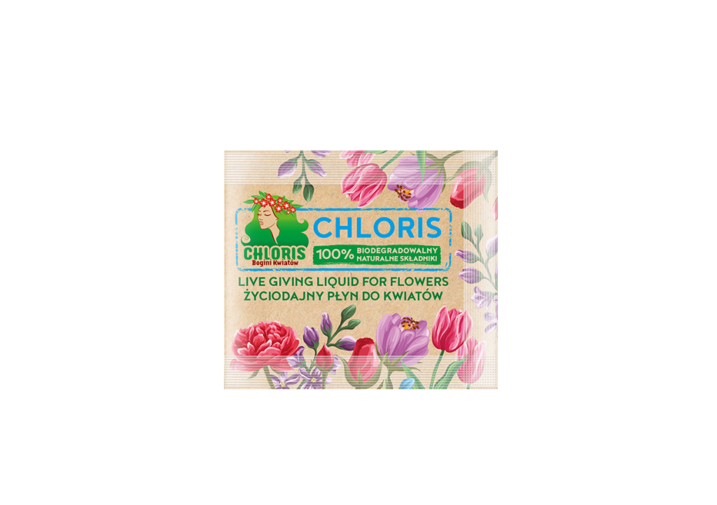 Chloris Live giving liquid for flowers sachet